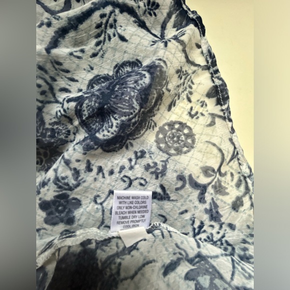 Converse One Star teen Blue and White Patterned Skirt - Picture 6 of 8